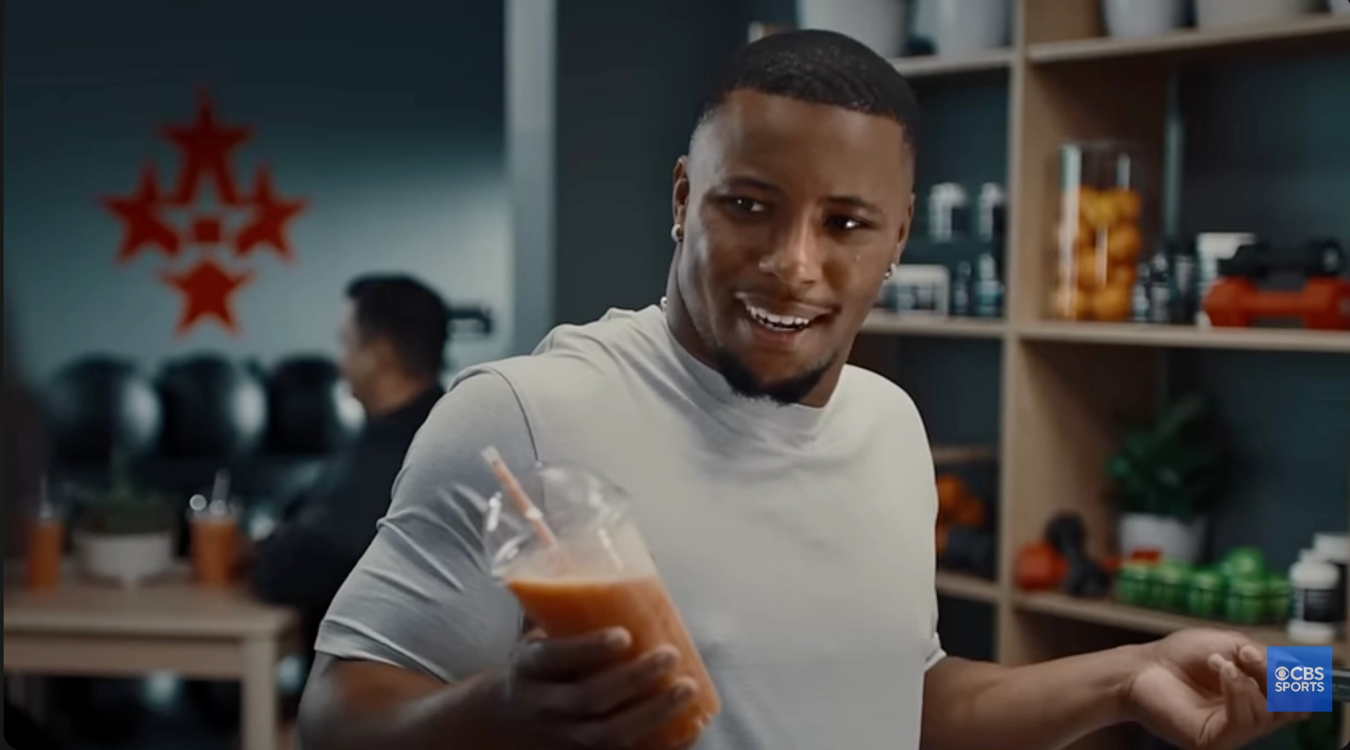 Saquon Barkley Wells Fargo Commercial Actress